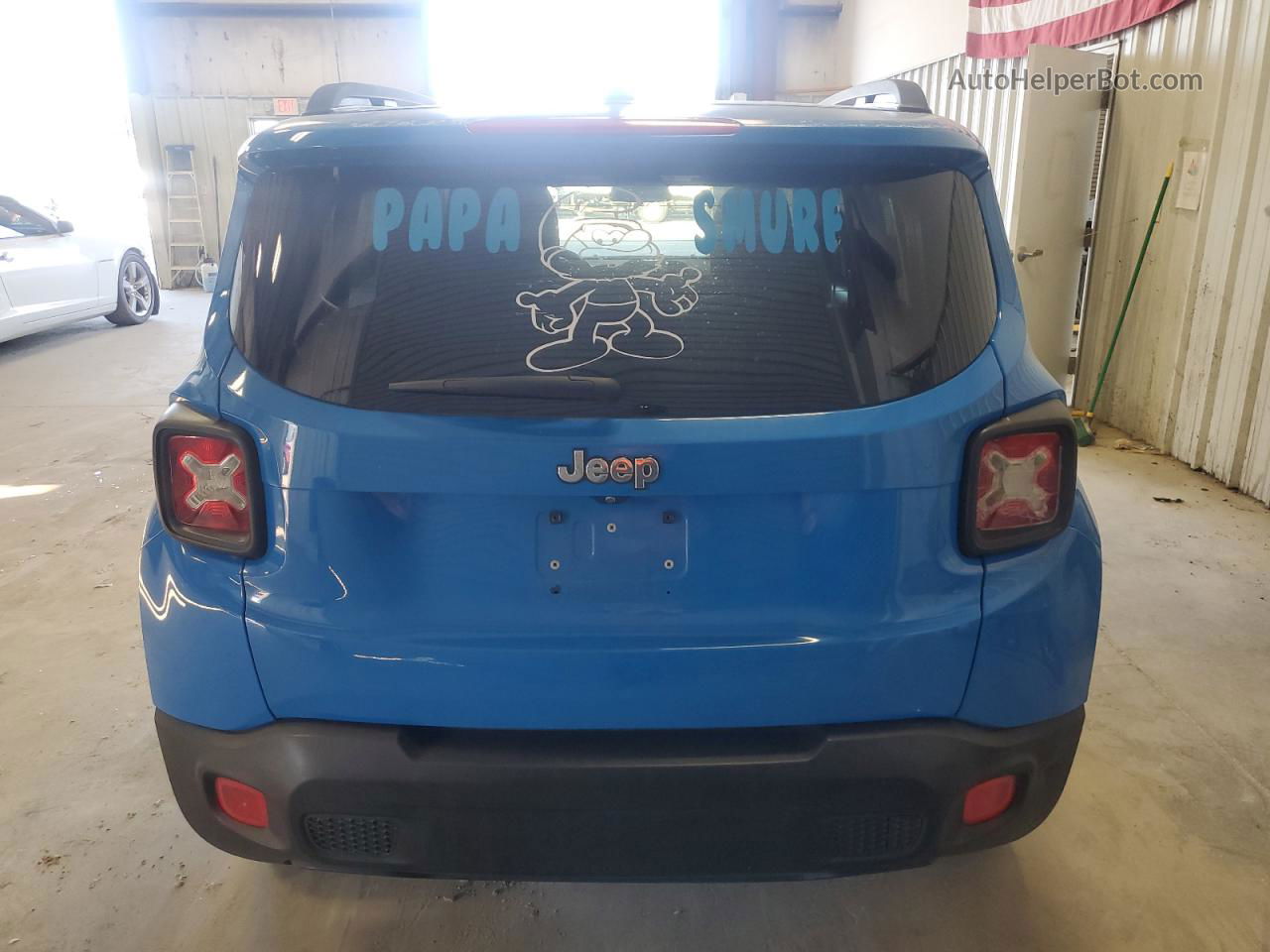 2015 Jeep Renegade Latitude Blue vin: ZACCJABT9FPB34791