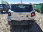 2015 Jeep Renegade Latitude Silver vin: ZACCJABT9FPB43670