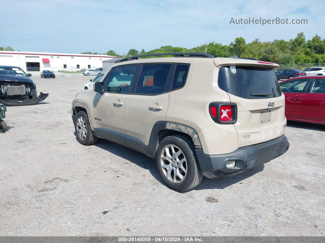 2015 Jeep Renegade Latitude Tan vin: ZACCJABT9FPB45600