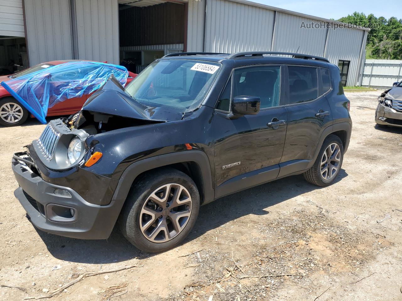 2015 Jeep Renegade Latitude Black vin: ZACCJABT9FPB97521