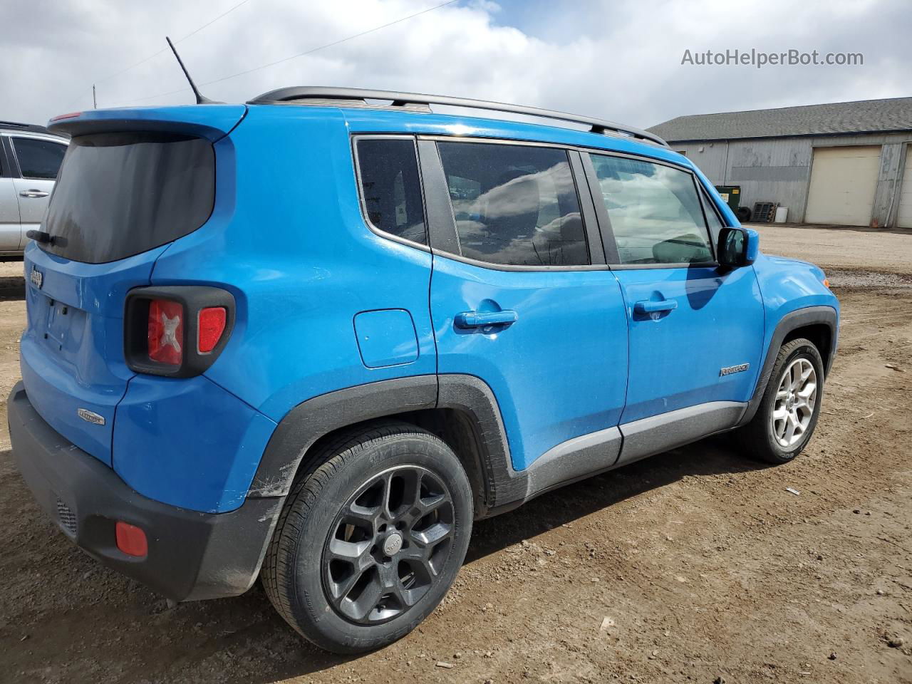 2015 Jeep Renegade Latitude Blue vin: ZACCJABT9FPC00952