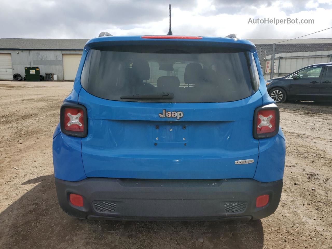 2015 Jeep Renegade Latitude Blue vin: ZACCJABT9FPC00952