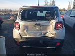 2017 Jeep Renegade Limited Fwd Silver vin: ZACCJADB0HPE93602