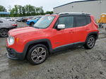 2017 Jeep Renegade Limited Red vin: ZACCJADB6HPE40063