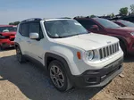 2017 Jeep Renegade Limited White vin: ZACCJADB6HPG40683