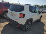 2017 Jeep Renegade Limited White vin: ZACCJADB6HPG40683