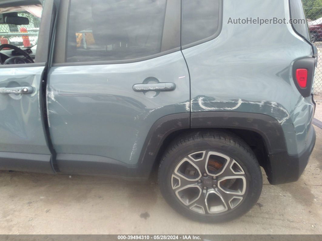 2017 Jeep Renegade Limited Fwd Gray vin: ZACCJADB7HPF51673