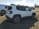 2018 Jeep Renegade Limited White vin: ZACCJADB7JPH79209