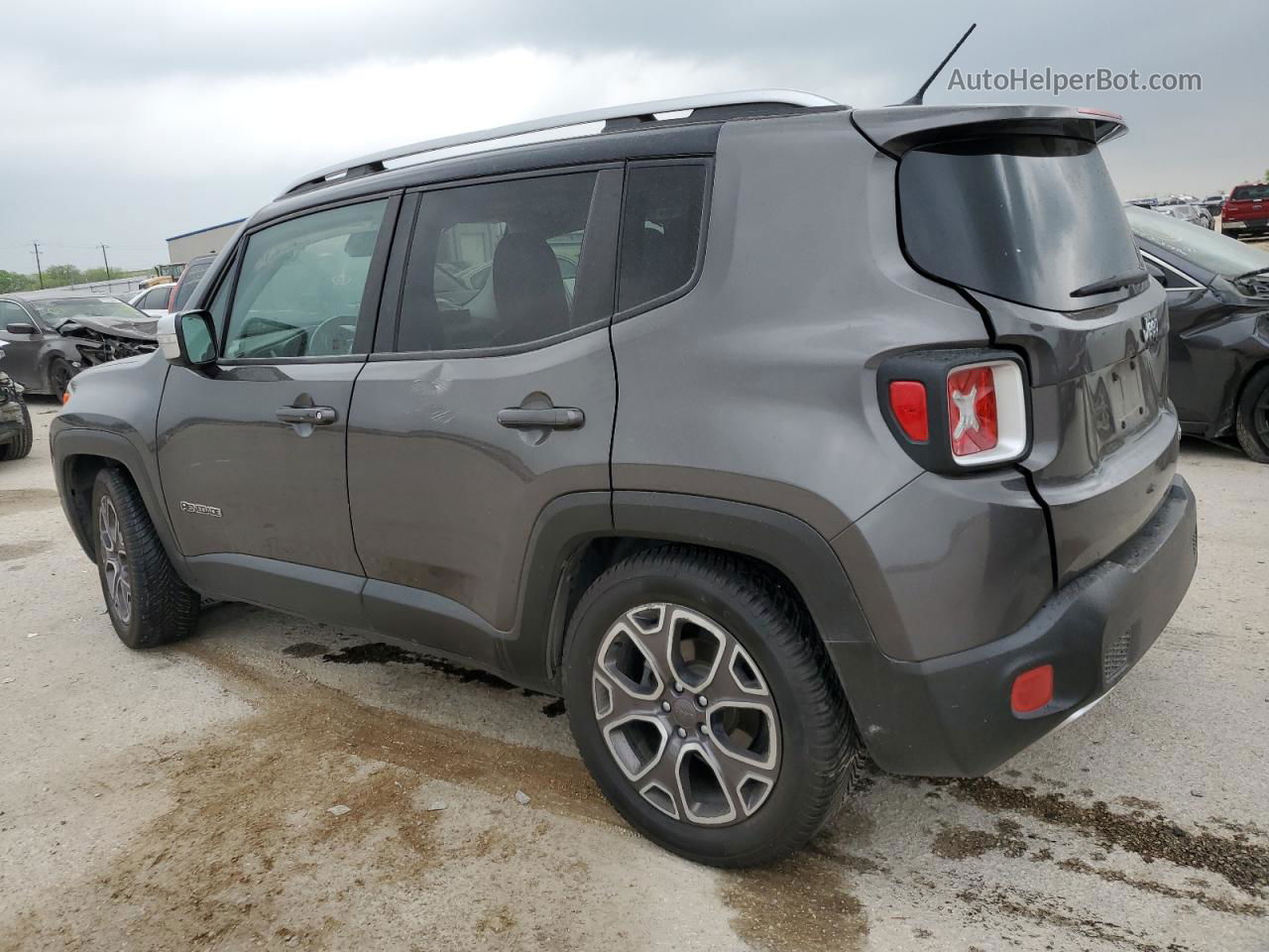 2017 Jeep Renegade Limited Charcoal vin: ZACCJADB8HPE71637
