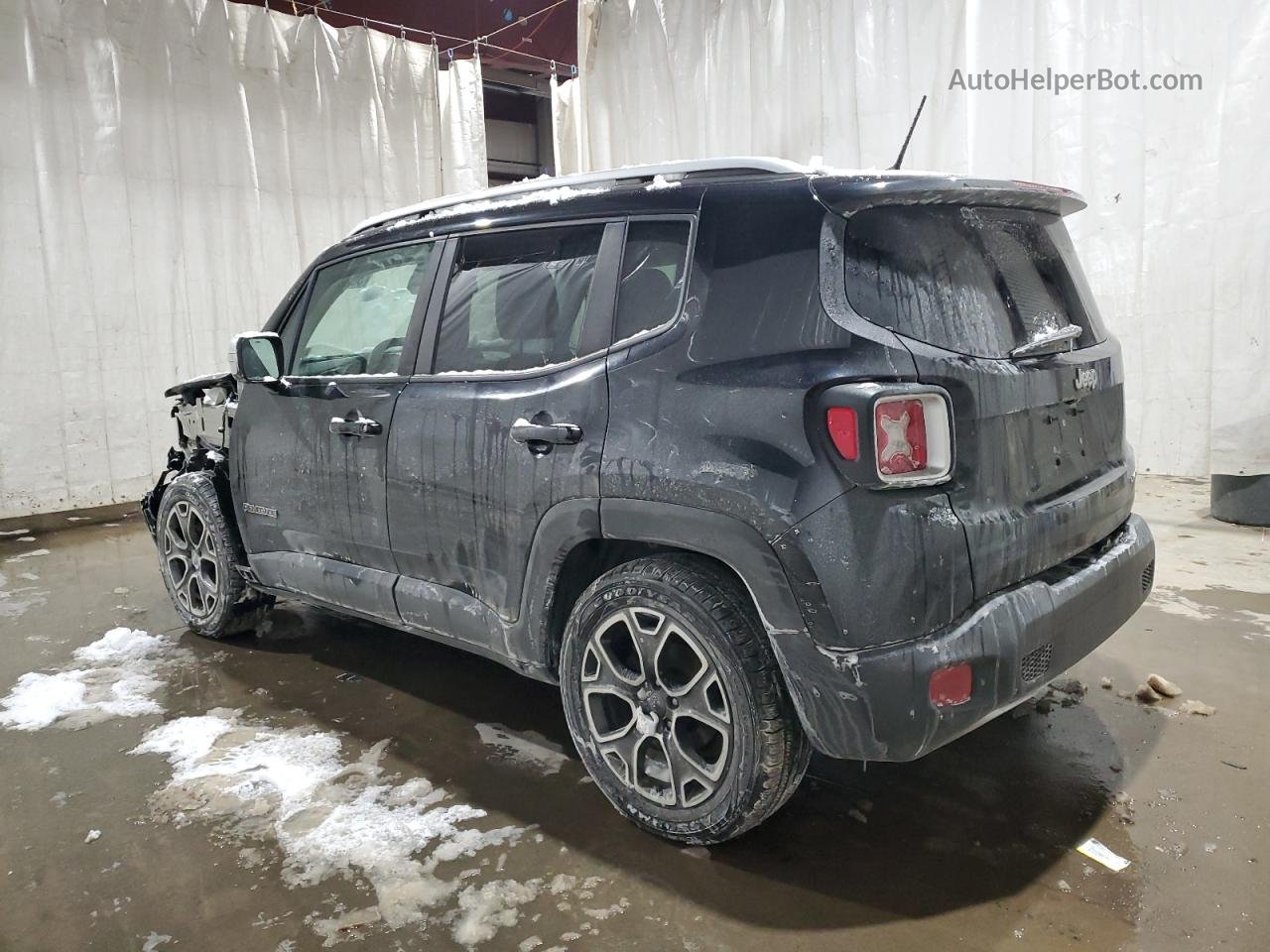 2017 Jeep Renegade Limited Черный vin: ZACCJADBXHPE48649