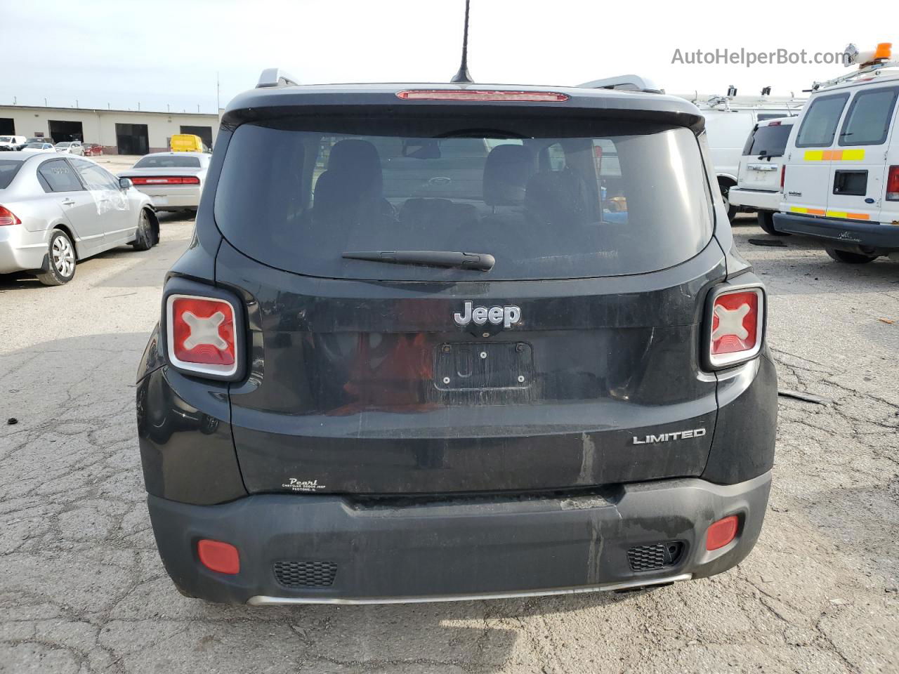 2015 Jeep Renegade Limited Black vin: ZACCJADT0FPB23269