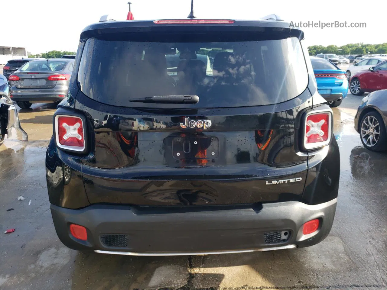 2015 Jeep Renegade Limited Black vin: ZACCJADT0FPB67903