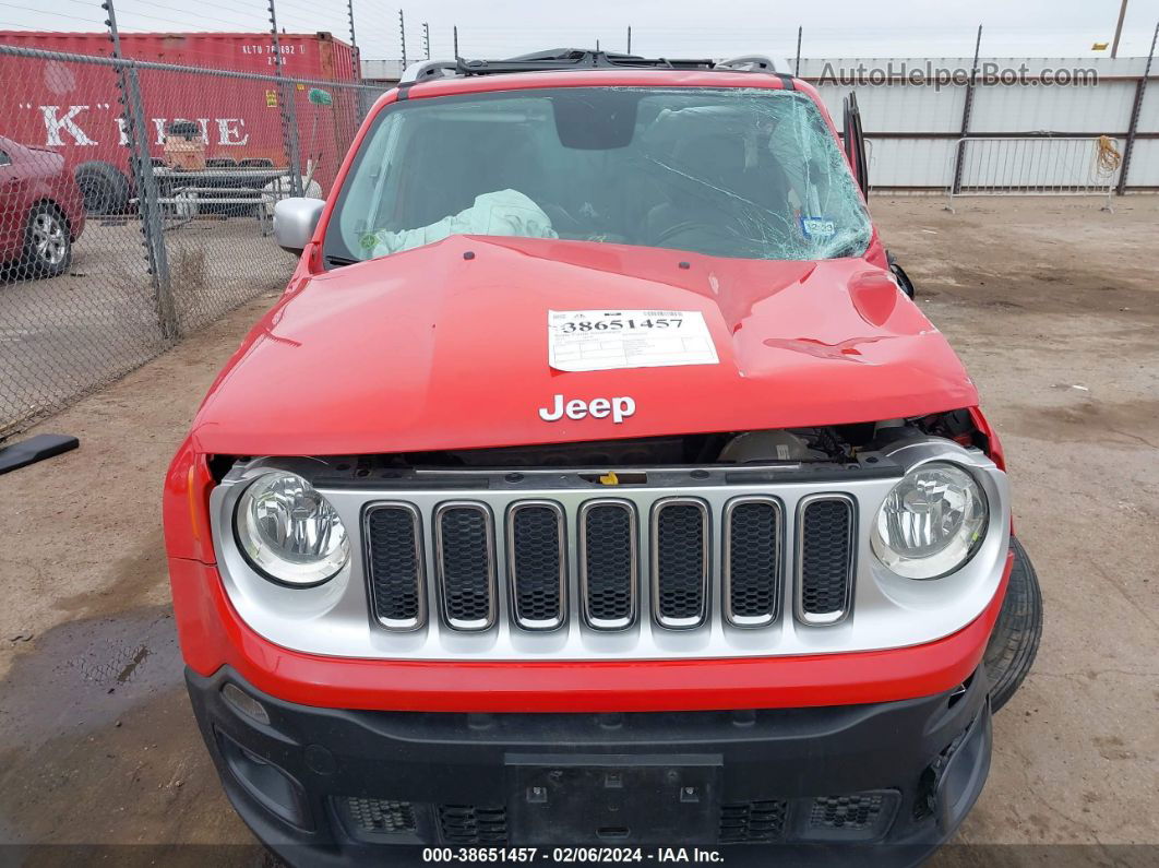 2015 Jeep Renegade Limited Red vin: ZACCJADT0FPC24487