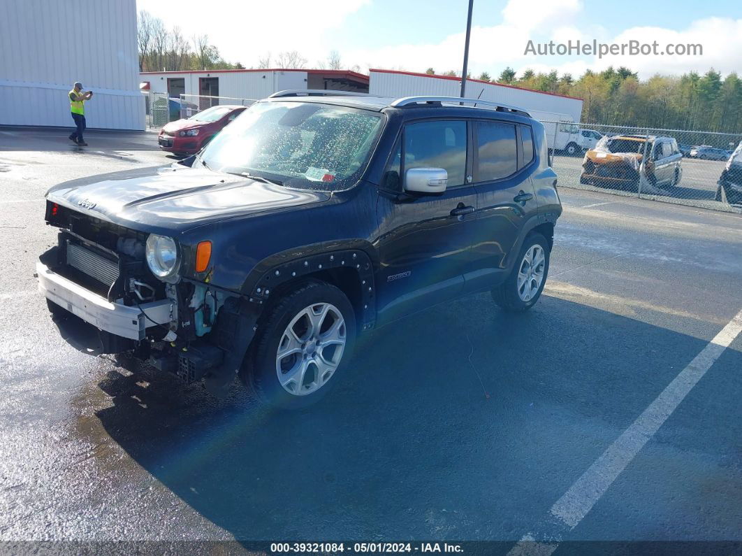 2015 Jeep Renegade Limited Black vin: ZACCJADT7FPC40041