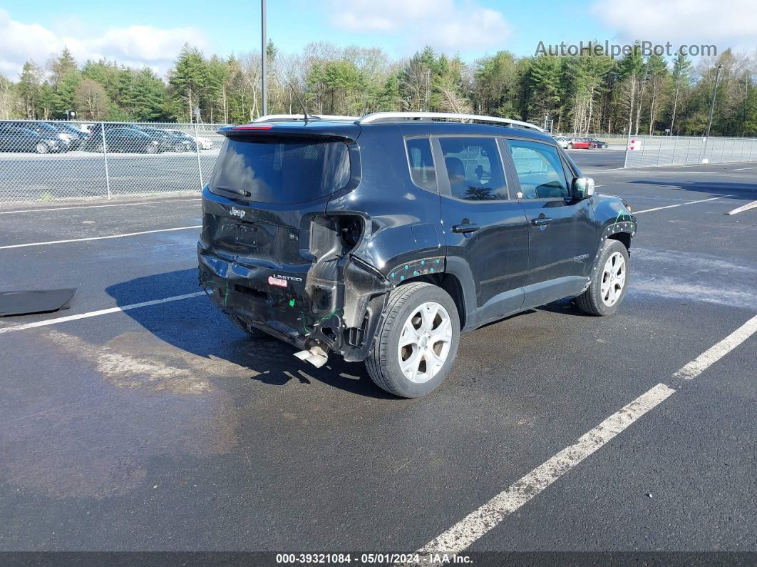 2015 Jeep Renegade Limited Black vin: ZACCJADT7FPC40041