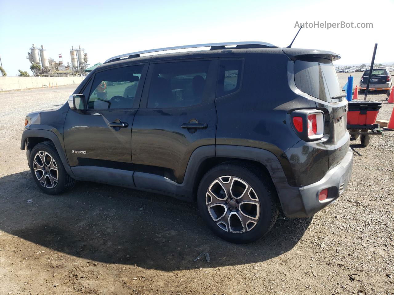 2015 Jeep Renegade Limited Black vin: ZACCJADT9FPC38291