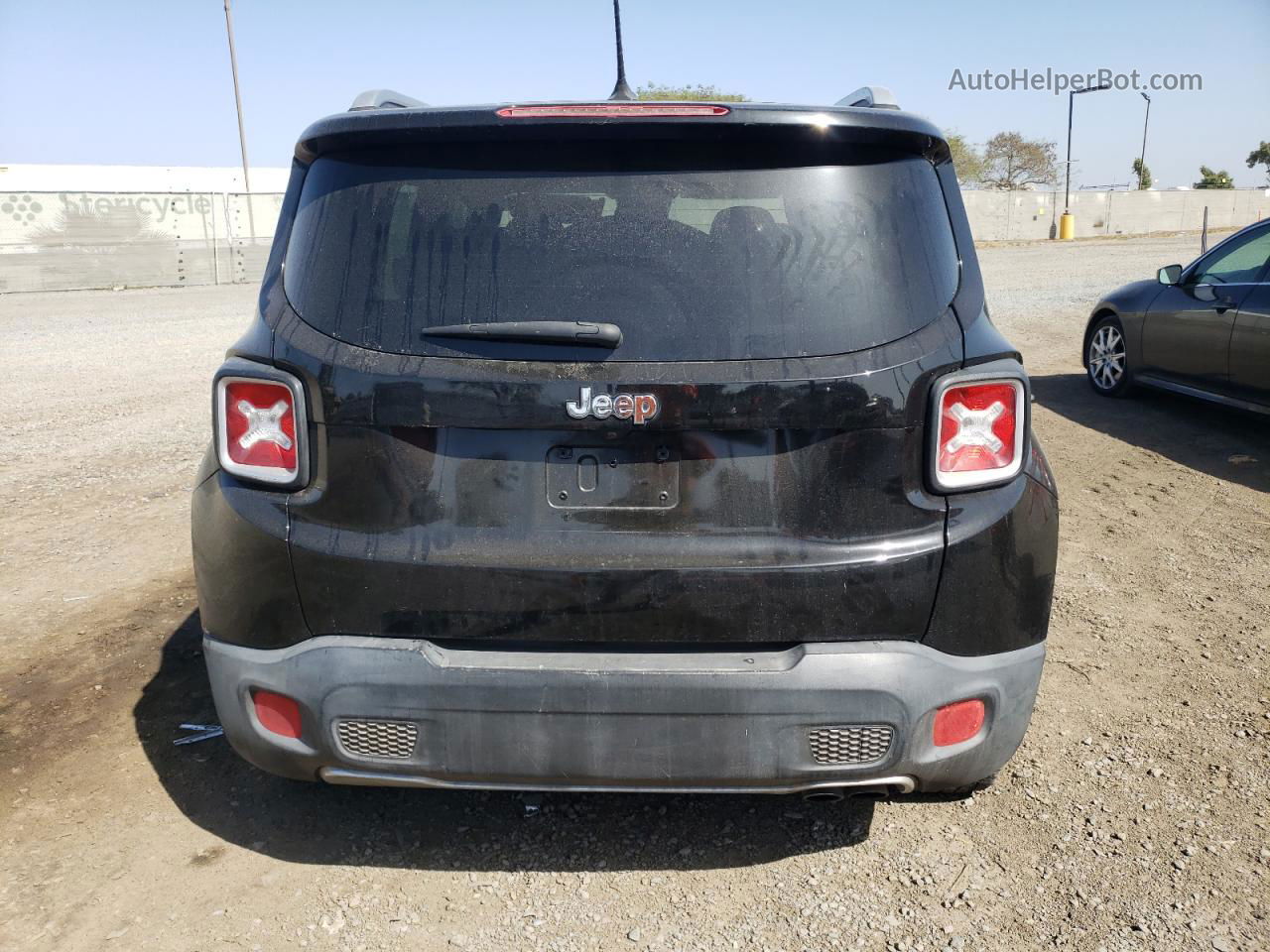 2015 Jeep Renegade Limited Black vin: ZACCJADT9FPC38291