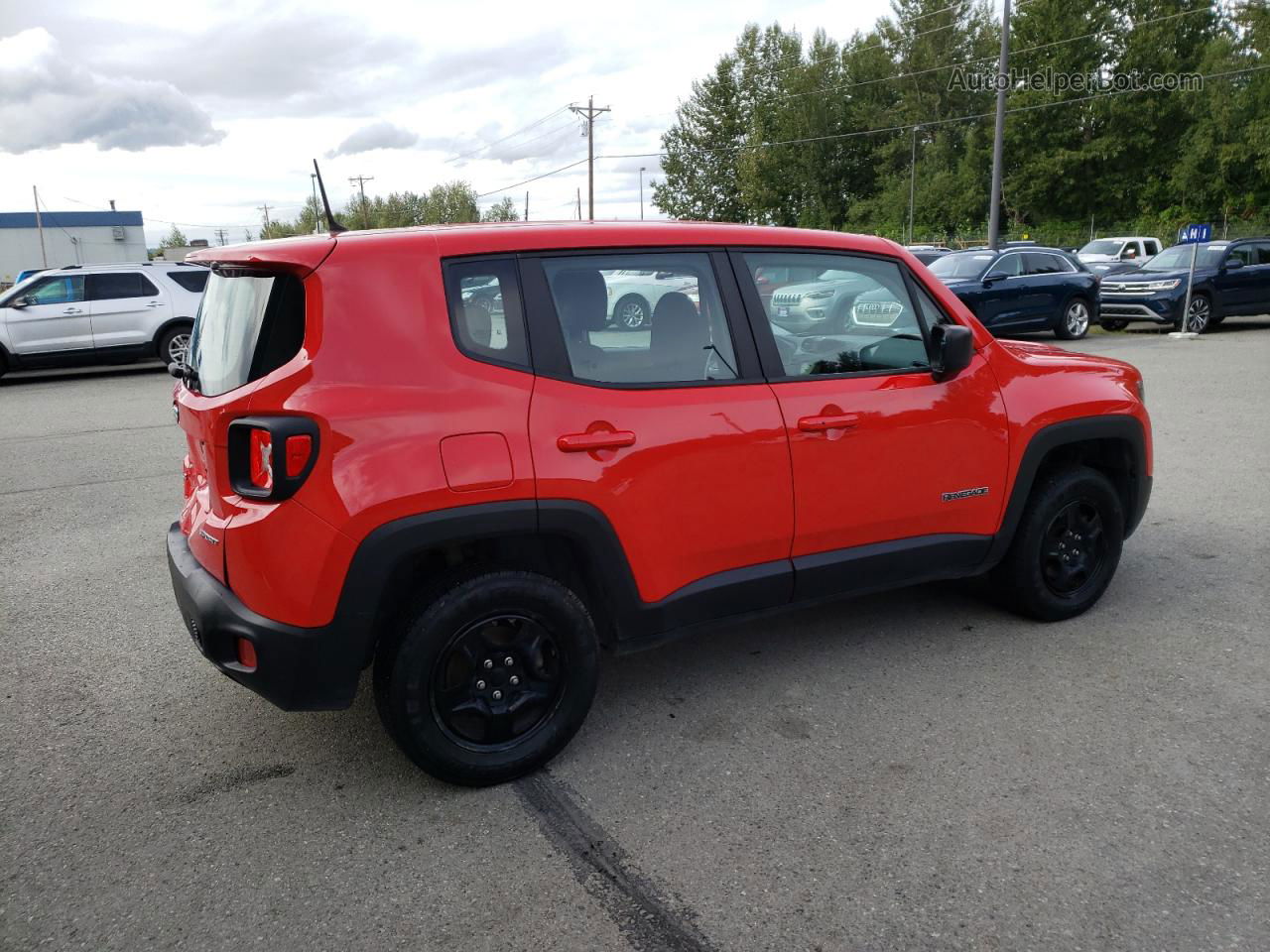 2017 Jeep Renegade Sport Red vin: ZACCJBAB0HPG01145