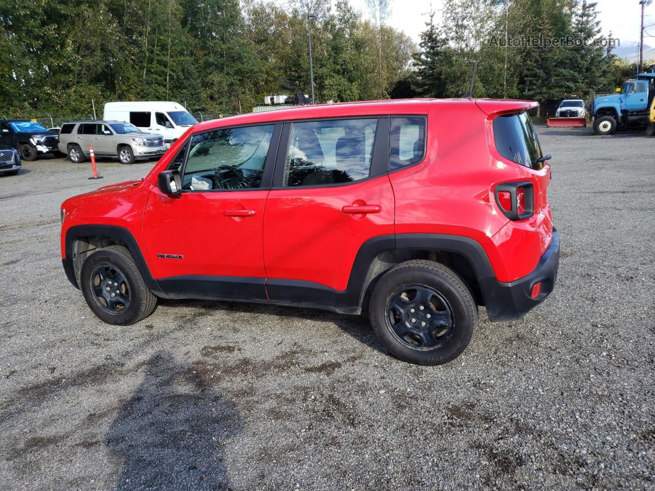 2017 Jeep Renegade Sport Red vin: ZACCJBAB0HPG01145