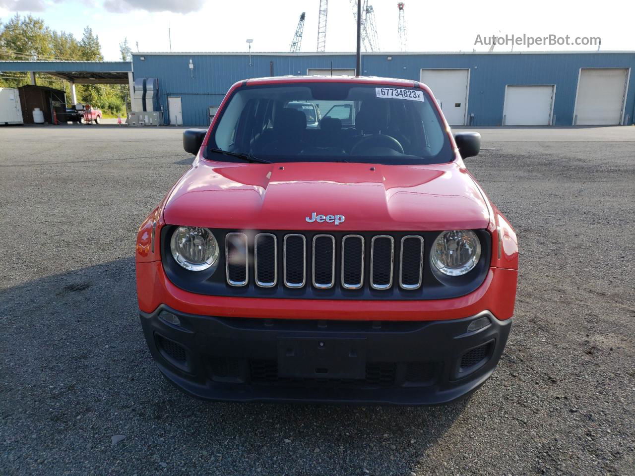 2017 Jeep Renegade Sport Red vin: ZACCJBAB0HPG01145