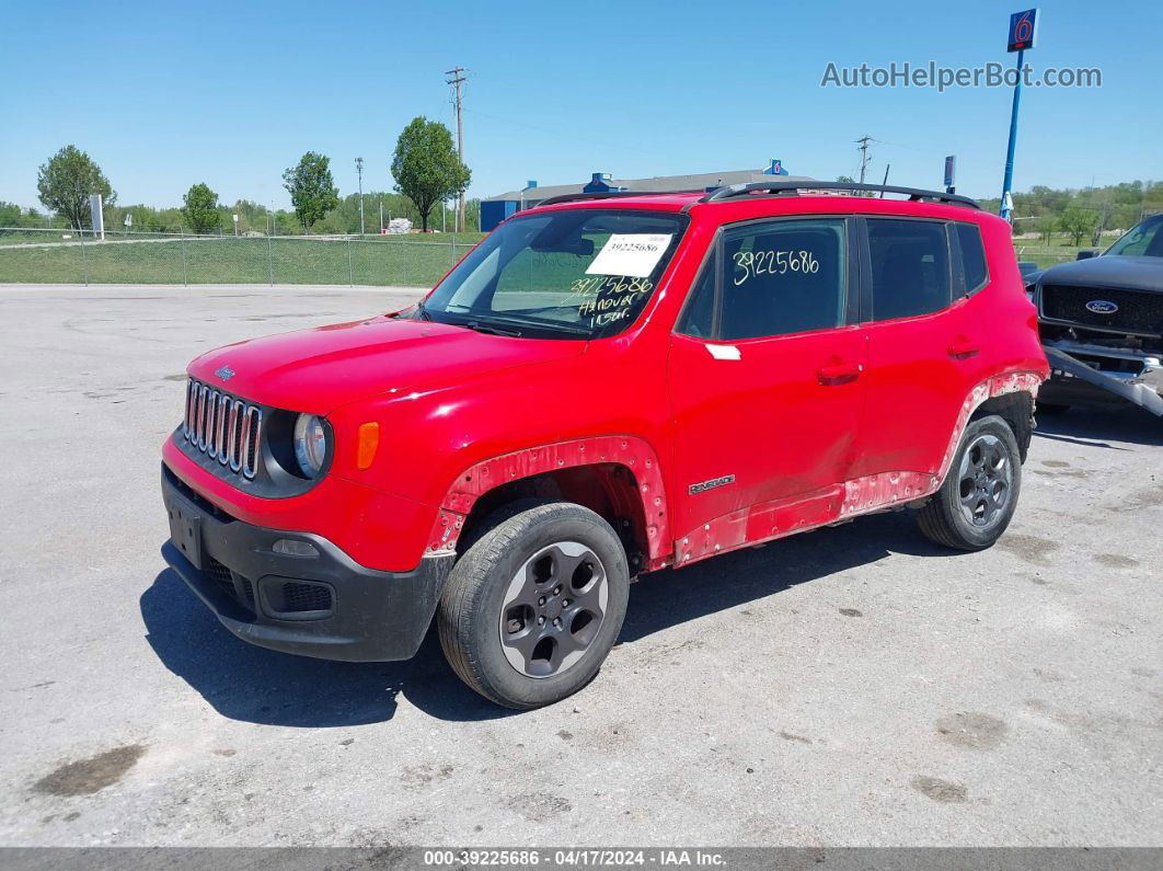 2018 Jeep Renegade Sport 4x4 Red vin: ZACCJBAB0JPH18147