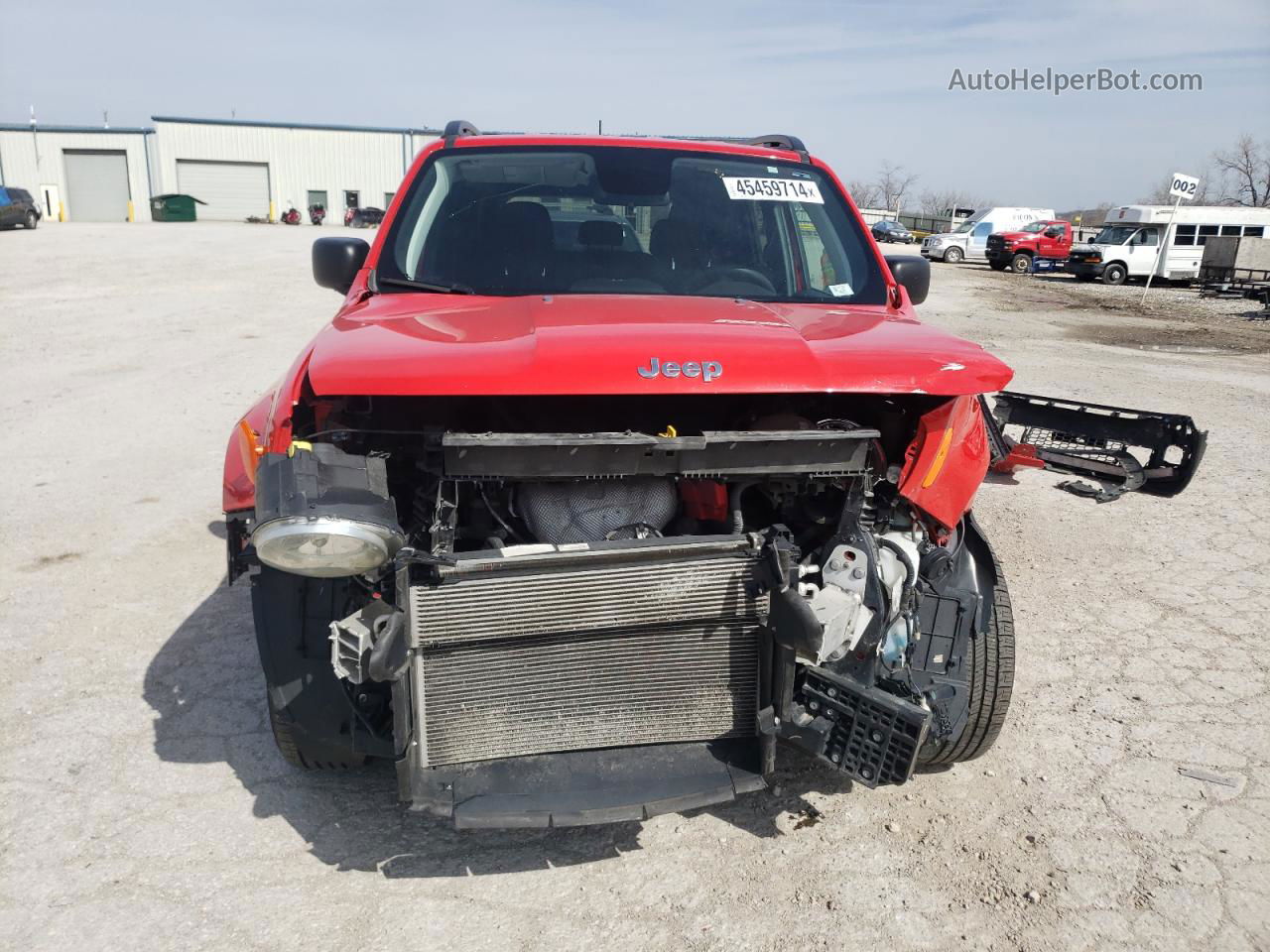 2018 Jeep Renegade Sport Red vin: ZACCJBAB0JPH46773