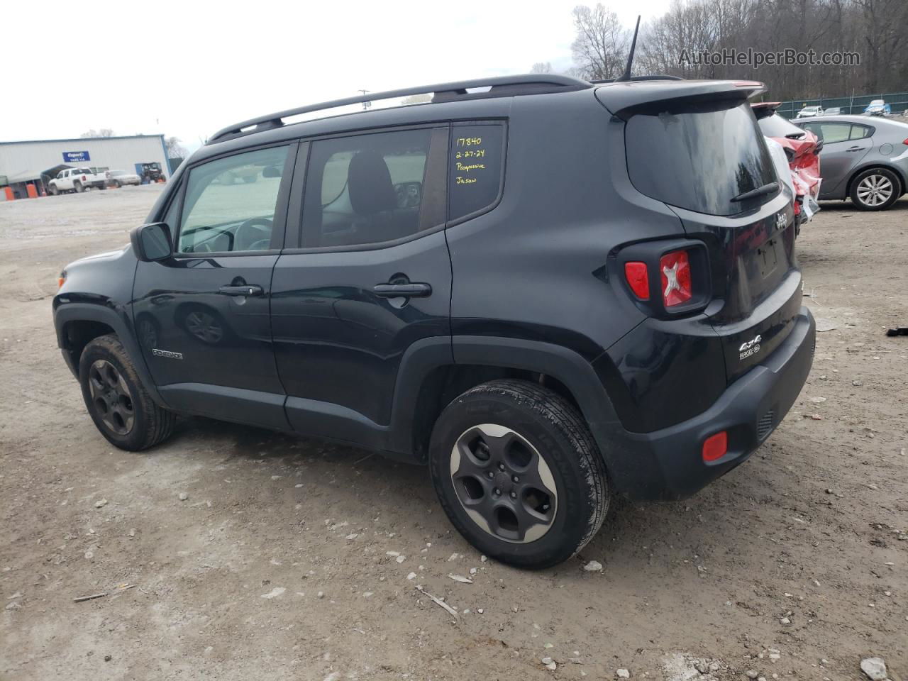 2017 Jeep Renegade Sport Black vin: ZACCJBAB1HPG07293