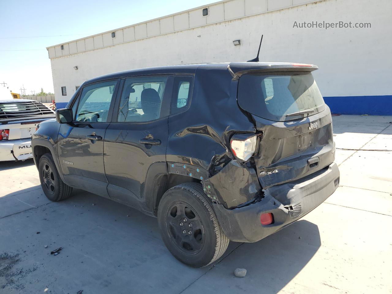 2018 Jeep Renegade Sport Black vin: ZACCJBAB1JPG98331