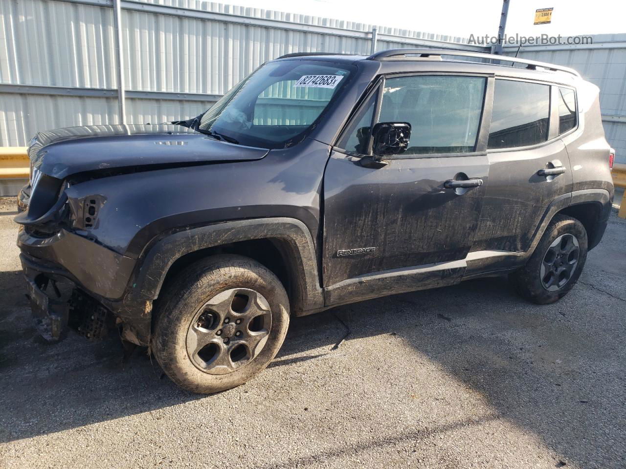 2018 Jeep Renegade Sport Black vin: ZACCJBAB1JPH63226