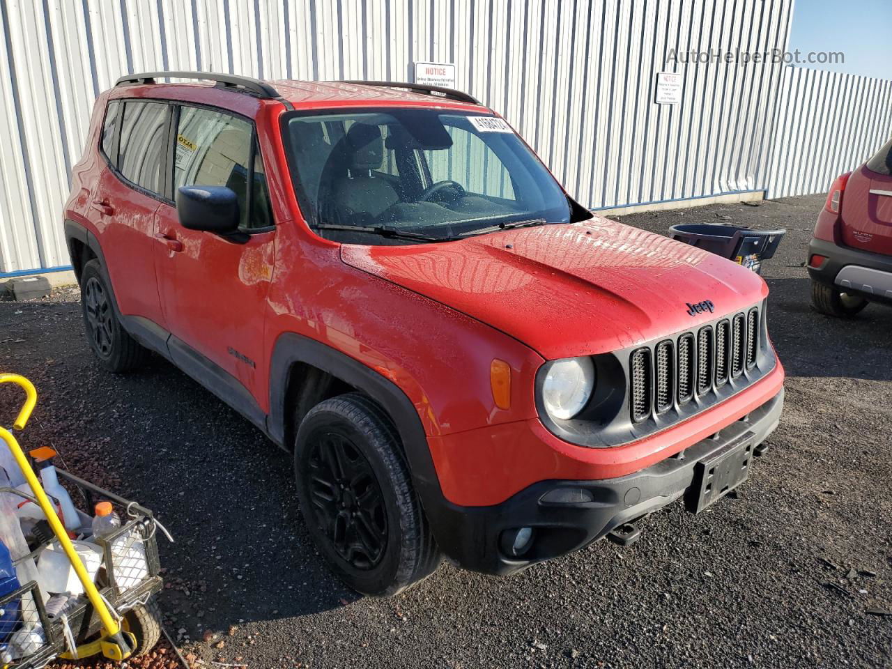 2018 Jeep Renegade Sport Red vin: ZACCJBAB1JPH84304