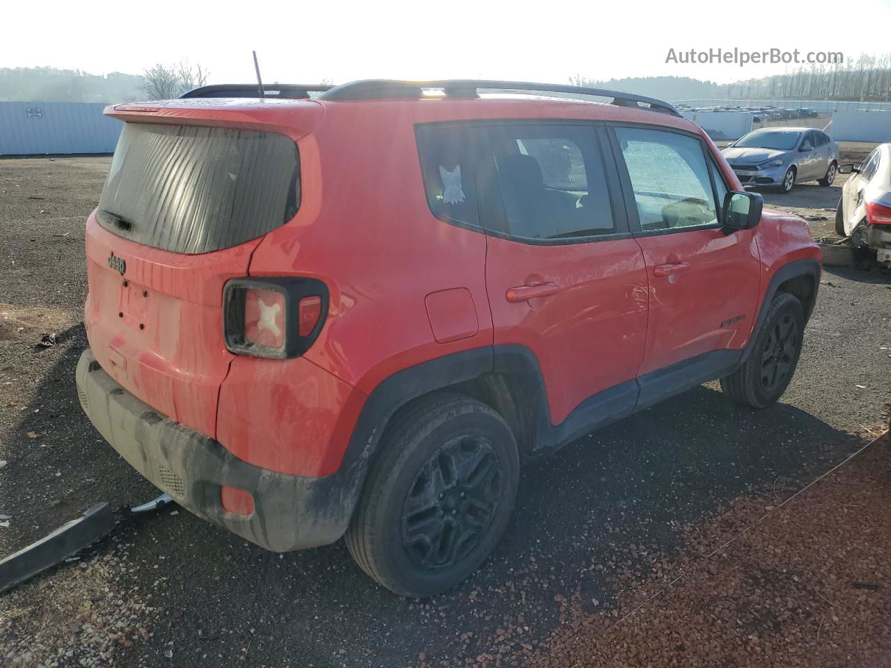 2018 Jeep Renegade Sport Красный vin: ZACCJBAB1JPH84304