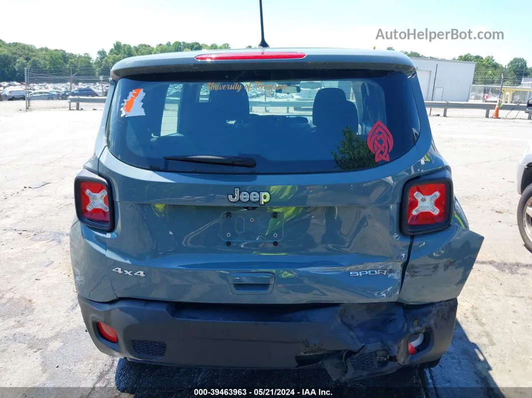 2018 Jeep Renegade Sport 4x4 Gray vin: ZACCJBAB1JPJ41304