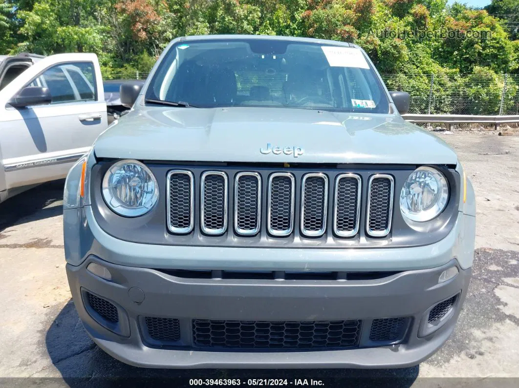 2018 Jeep Renegade Sport 4x4 Gray vin: ZACCJBAB1JPJ41304