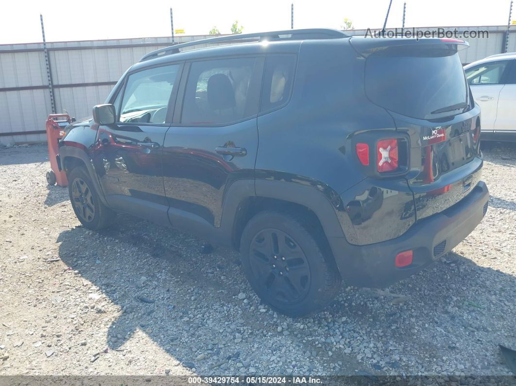 2018 Jeep Renegade Upland Edition 4x4 Black vin: ZACCJBAB2JPH44247