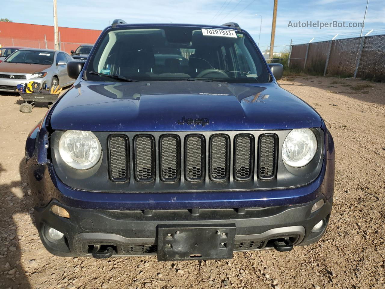 2018 Jeep Renegade Sport Blue vin: ZACCJBAB2JPH53627