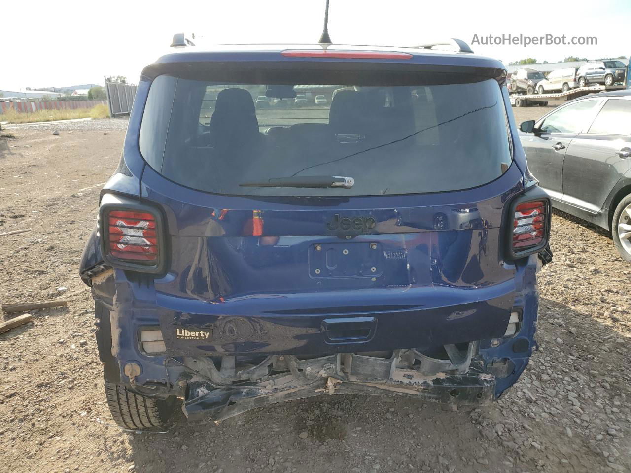 2018 Jeep Renegade Sport Blue vin: ZACCJBAB2JPH53627