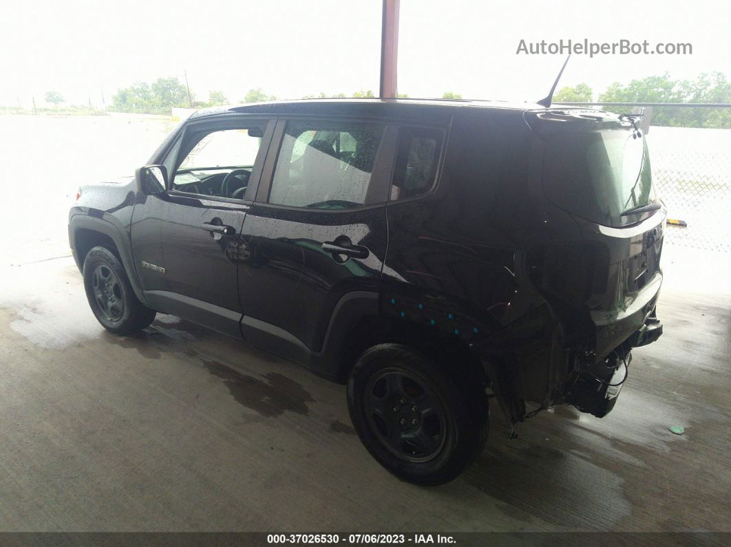 2018 Jeep Renegade Sport Black vin: ZACCJBAB2JPH89219