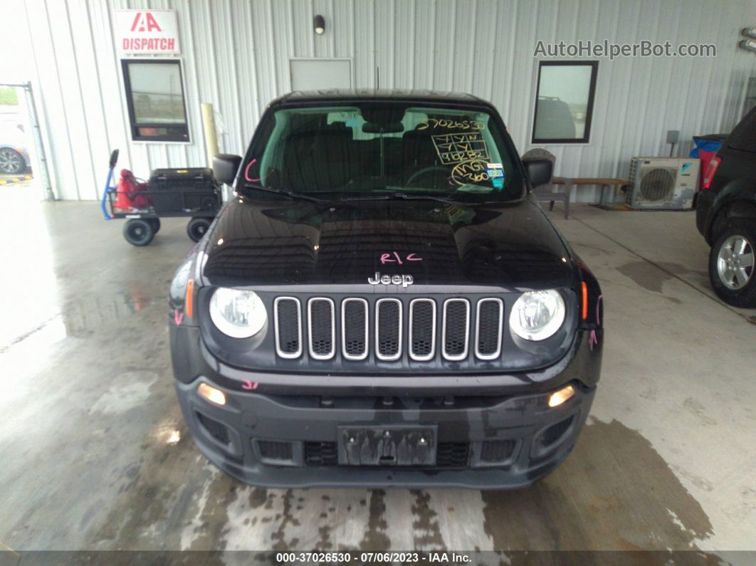 2018 Jeep Renegade Sport Black vin: ZACCJBAB2JPH89219