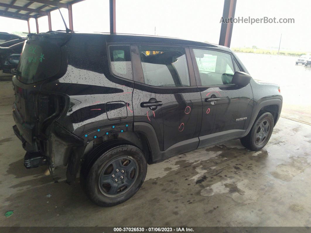 2018 Jeep Renegade Sport Black vin: ZACCJBAB2JPH89219