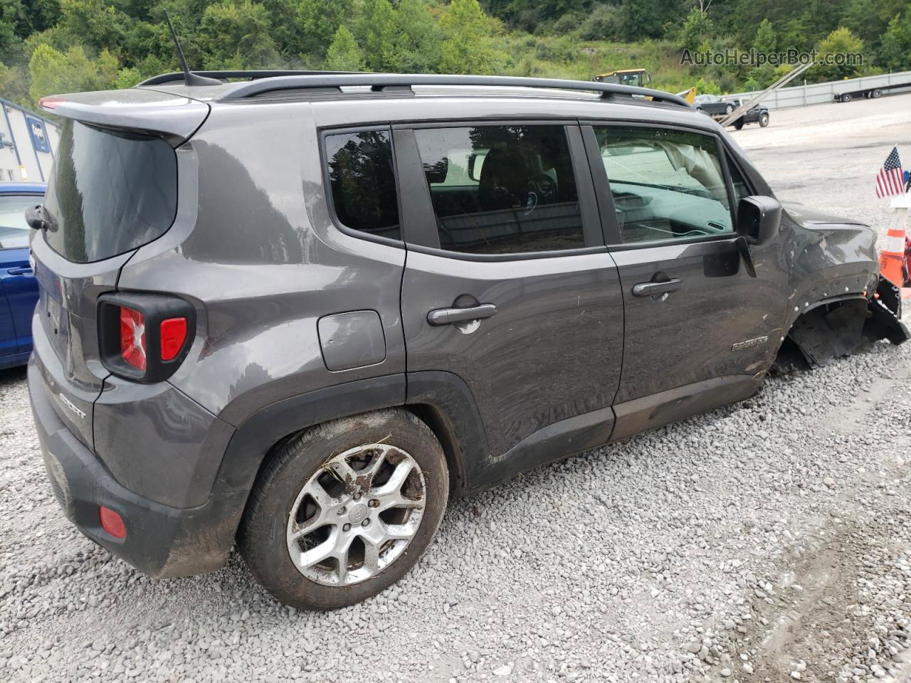 2018 Jeep Renegade Sport Серый vin: ZACCJBAB2JPJ42851