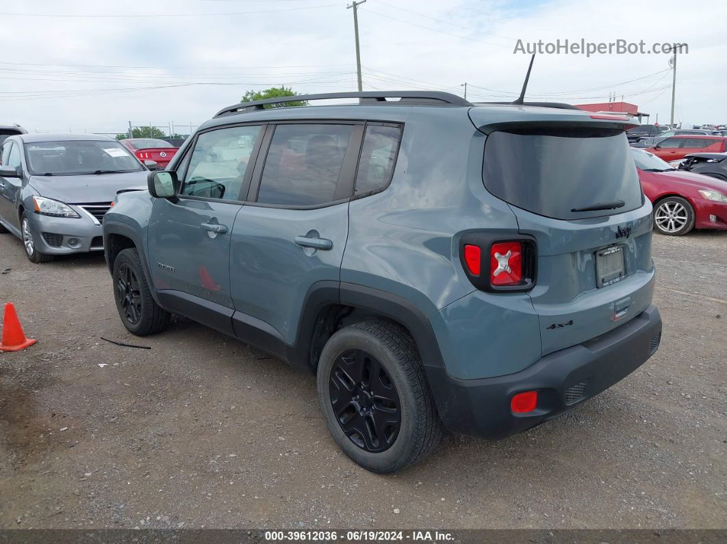 2018 Jeep Renegade Upland Edition 4x4 Blue vin: ZACCJBAB3JPH65463