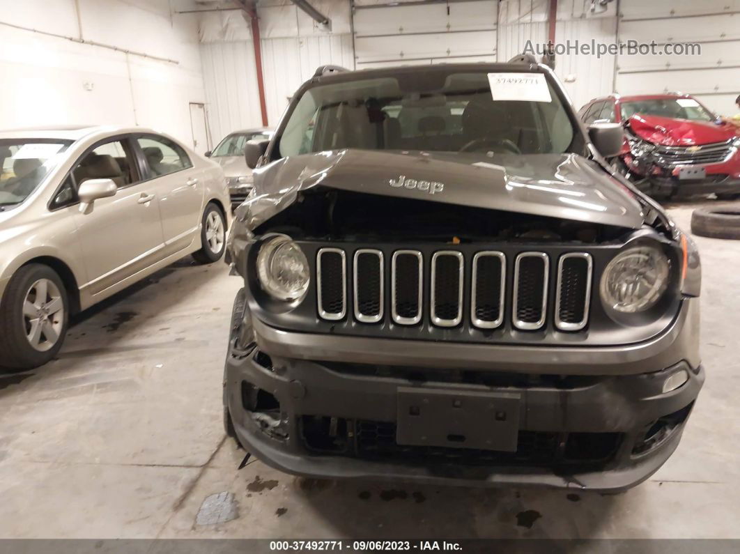 2017 Jeep Renegade Sport 4x4 Gray vin: ZACCJBAB4HPF20729