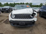 2018 Jeep Renegade Sport White vin: ZACCJBAB4JPG94354