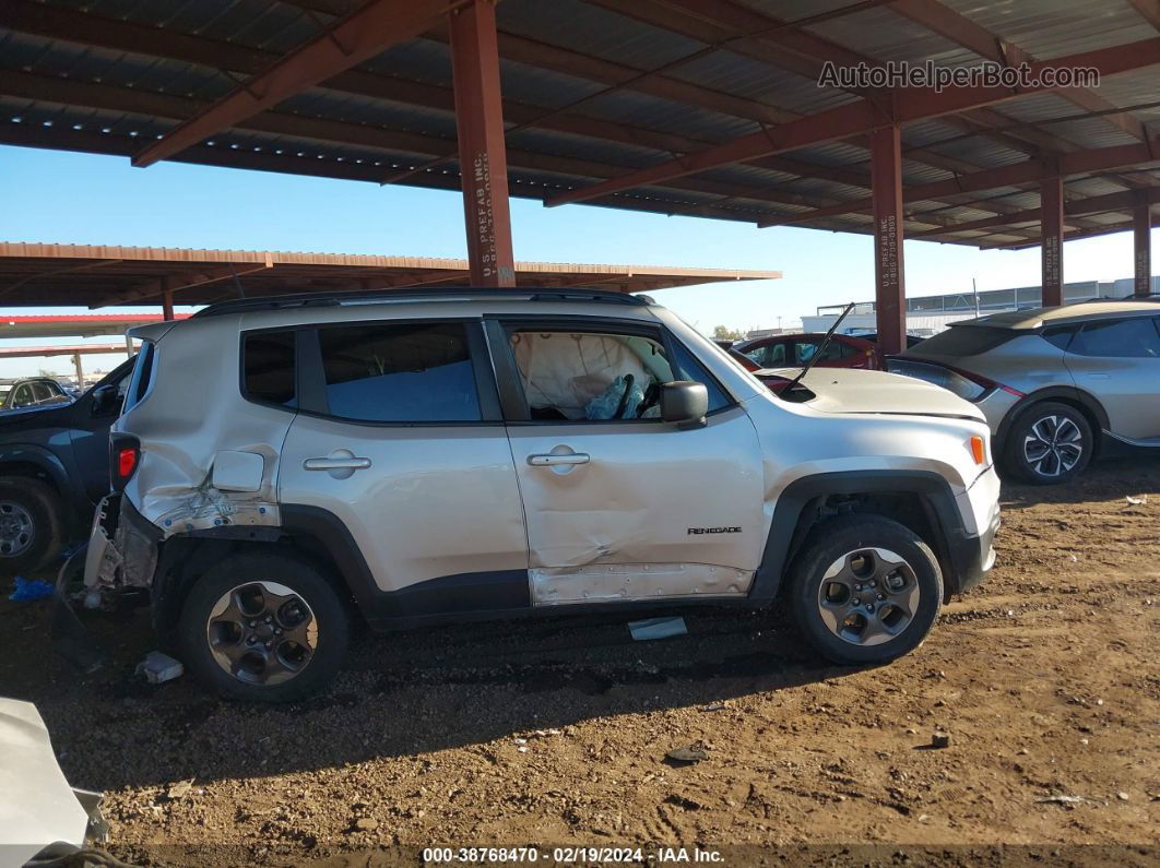 2018 Jeep Renegade Sport 4x4 Silver vin: ZACCJBAB4JPG98601