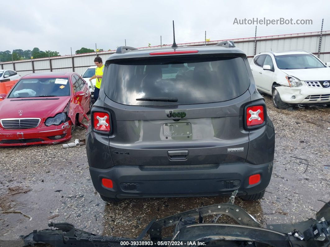 2018 Jeep Renegade Upland Edition 4x4 Gray vin: ZACCJBAB4JPH44797