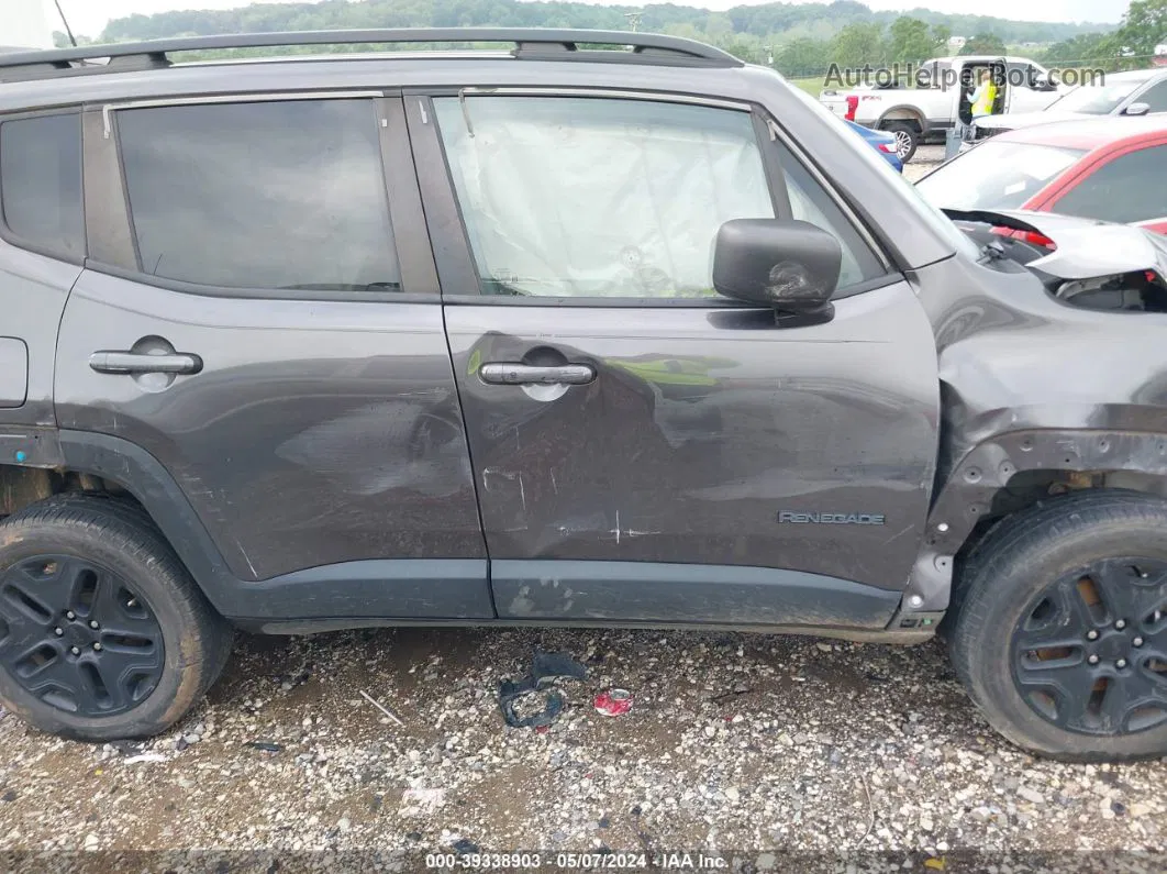 2018 Jeep Renegade Upland Edition 4x4 Gray vin: ZACCJBAB4JPH44797