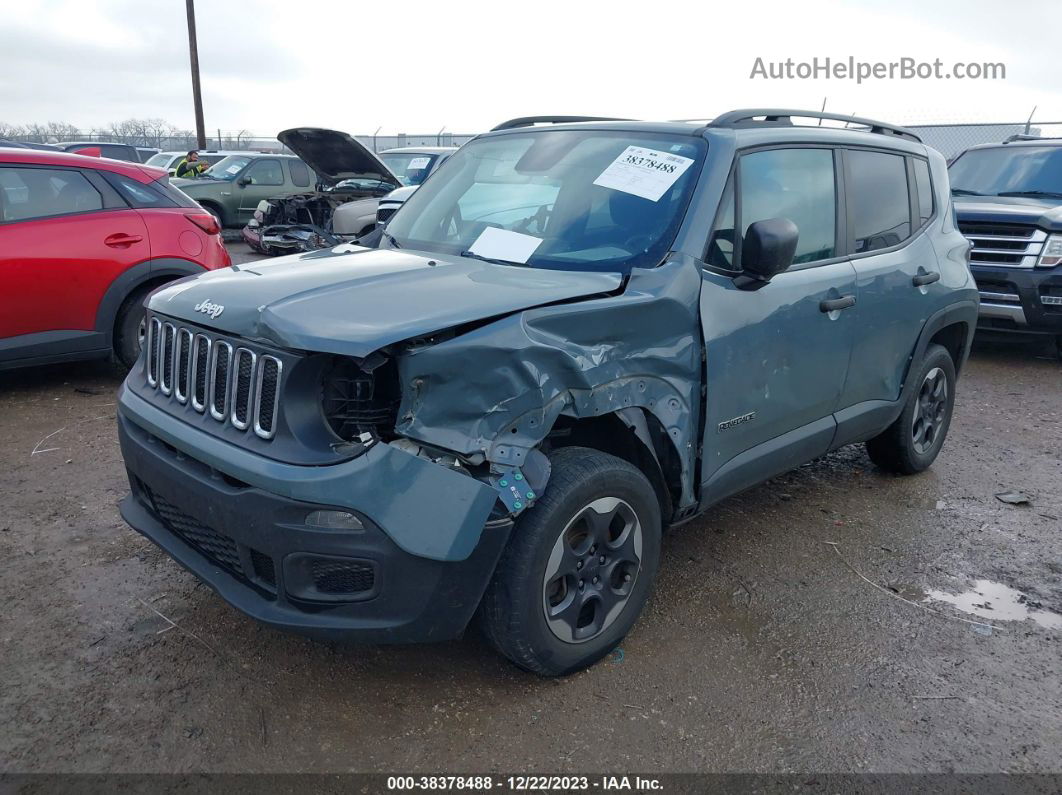 2018 Jeep Renegade Sport 4x4 Серый vin: ZACCJBAB4JPH46839