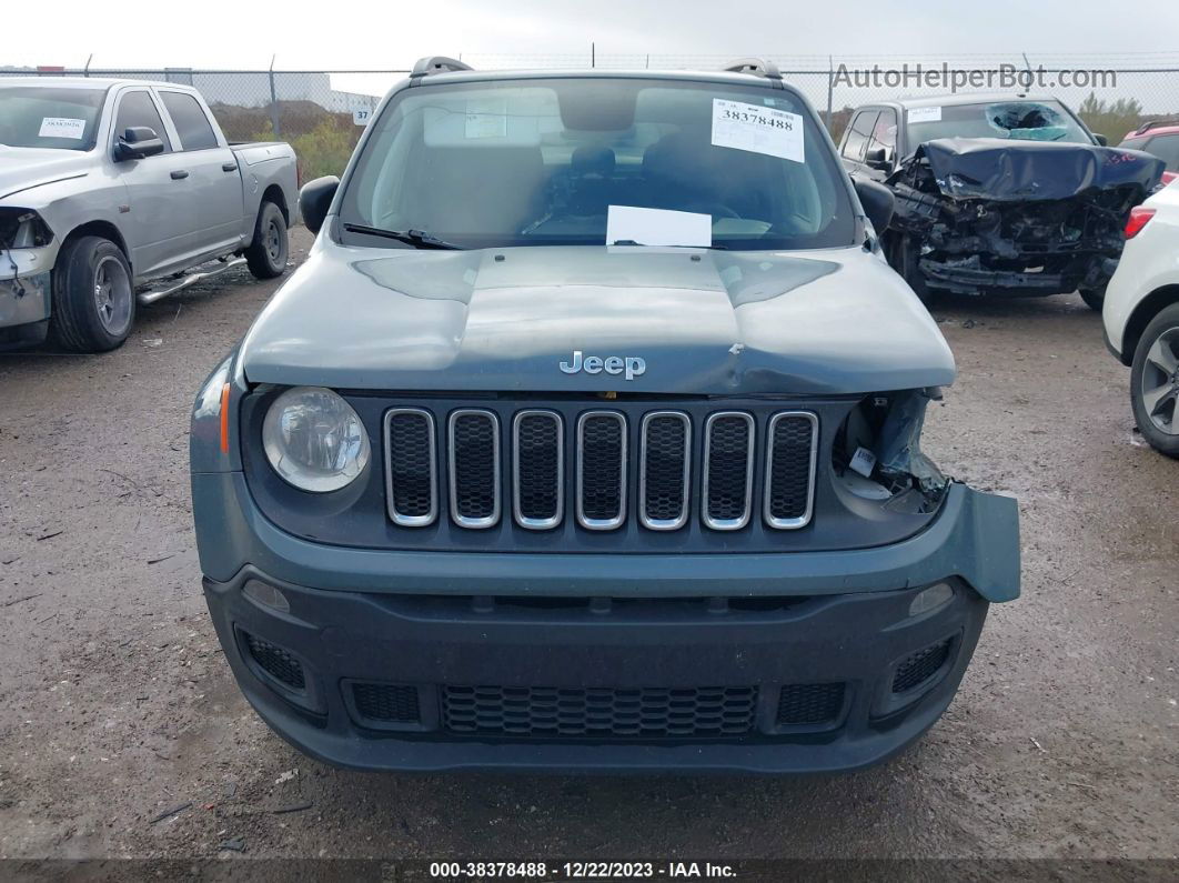 2018 Jeep Renegade Sport 4x4 Серый vin: ZACCJBAB4JPH46839