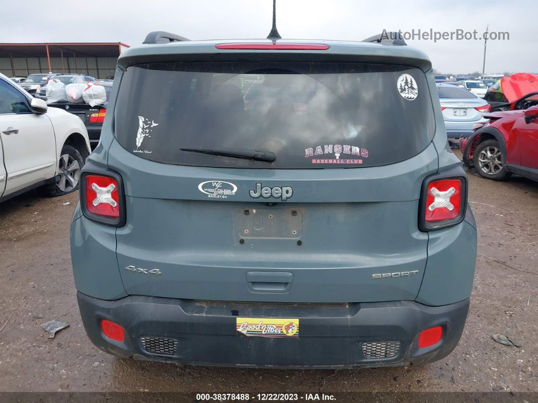 2018 Jeep Renegade Sport 4x4 Gray vin: ZACCJBAB4JPH46839