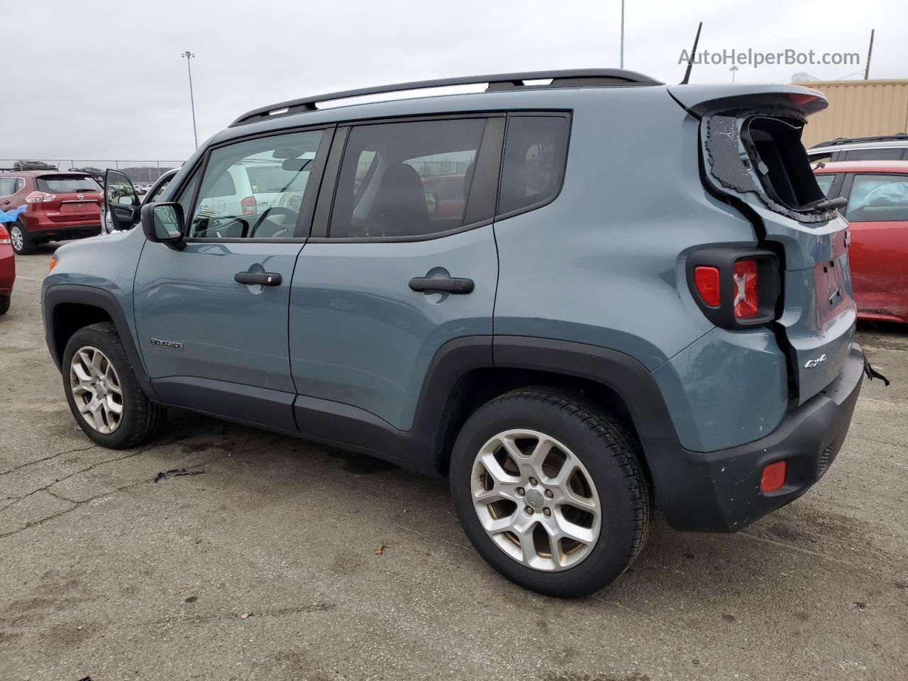 2018 Jeep Renegade Sport Blue vin: ZACCJBAB4JPJ31141